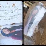 Witchcraft ? Flood Washed Out Bottle That Had a Beautiful Lady’s Picture in It