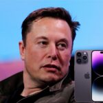 Elon Musk Announces Plans to Prohibit iPhones and other Apple Products.