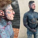 Father Who Invested £115,000 On His Tattoo Obsession Reveals his 2-year Transformation.