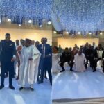 Former President Olusegun Obasanjo Shows Off Impressive Dance Moves with Newlyweds and Guests (Video...