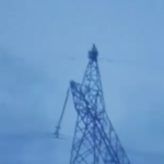 Adamawa Police Arrest Man Who Climbed High Tension Pole to Demand President Tinubu's Resignation (Vi...