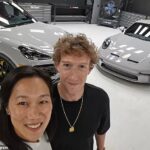 Mark Zuckerberg Unveils Custom 'His and Hers' Porsches, Including a Minivan Transformation for His W...