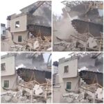 Lagos State Government Demolishes Buildings Obstructing Drainages and Canals (Videos)