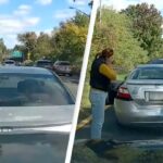 Dash Camera Records 'Insurance Fravd Attempt' in Real-Time as Driver Notices They're On Camera