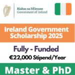 Fully Funded Government of Ireland Scholarship 2025